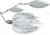 Terminator Super Stainless Spinnerbait, Nickel Willow Blade, Silver Shad, 1/2oz, S12WW44NN