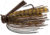 Terminator Weedless Football Jig, Pumpkin Brown Black, 1/2oz, FJW1272