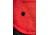 TETON Sports ALTOS 0 F Down-Filled Mummy Sleeping Bag, Black/Red, 2202BK
