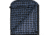 TETON Sports Bridger 0 F Canvas Sleeping Bag, Charcoal/Blue, Long, 10032