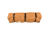 TETON Sports Bridger -20 F Canvas Sleeping Bag, Pecan/Fox, Long, 10021