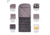 TETON Sports Fahrenheit XXL -25 F Sleeping Bag, Grey/Red, 2XL, 1062L