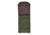 TETON Sports Lil Bridger 0 F Junior Canvas Sleeping Bag for Kids, Green/Plum, Junior, 10042
