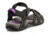 Teva Tirra Womens Sandals, Black/Grey, 5 US, 4266-BKGY-5 US