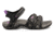 Teva Tirra Womens Sandals, Black/Grey, 5 US, 4266-BKGY-5 US