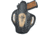 Texas 1836 Cannon Vintage Edition - Open Top OWB Holster, Right Hand, 1911 3in Hammer Down, With No Attachment, Vintage Tan, Black, TX-BH3-205-VINTAN