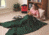 Texsport Fleece Sleeping Bag, Hunter Green, 15201