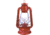 Texsport Kerosene 12" Lantern, MetalBody, GlassGlobe, Red 15998TEX