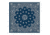Carolina Manufacturing Western Blue, Western Bandana, BAN-B22PAI-000002