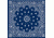 Carolina Manufacturing Deluxe Bandana, Blue Western 511684