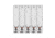 The Bowtique Arrow Wraps - Deer, WRP-DEER-4-WHT