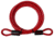 The Club Security Cable 10 Ft, Red UTL904