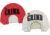 The Grind Outdoors 2 Pk Mouth Calls V1 Beginner, Red/White, TG8925