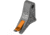 The Gun Company Gen 1-5 SS Trigger, Gray Shoe/Orange Safety, Gray/Orange, TGC-SS-TRG-GRY-OR