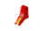 The Gun Company Gen 1-5 SS Trigger, RED Shoe/Gold Safety, RED/Gold, TGC-SS-TRG-RED-GOLD