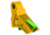 The Gun Company Gen 1-5 TWP Trigger, Gold Shoe/Monster Green Safety, Gold/Monster Green, TGC-TWP-TRG-GOLD-MGRN