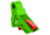 The Gun Company Gen 1-5 TWP Trigger, Monster Green Shoe/Red Safety, Monster Green/Red, TGC-TWP-TRG-MGRN-RED