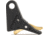 The Gun Company Gen 3/4 SS Trigger, Black Shoe, Brass Safety, TGC-SS-TRG-BLK-BRS