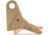 The Gun Company Gen 3/4 SS Trigger, FDE Shoe, Copper Safety, TGC-SS-TRG-FDE-CPR