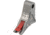 The Gun Company Gen 3/4 SS Trigger, Gray Shoe, Red Safety, TGC-SS-TRG-GRY-RED