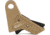 The Gun Company Gen 3/4 TWP Trigger, FDE Shoe, Black Safety, TWP-TRG-FDE-BLK