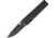 The James Brand The Chapter Framelock Black Folding Knife,2.75in,D2 Tool Steel,Standard Edge,Black Handle TJBP2201