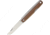 The James Brand The County Slip Joint Walnut Folding Knife,2.5in,Standard Edge,Satin,Walnut Handle TJBU1001