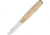 The James Brand The County SlipJoint White Oak Folding Knife,2.5in,Standard Edge,Satin,Wood Handle TJBU3001