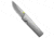 The James Brand The James Brand The Chapter 2 Frame Lock Knife Titanium 2.75" Damasteel, Gray, Damasteel, adult, BHQ-212919