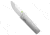 The James Brand The James Brand The Chapter 2 Frame Lock Knife Titanium 2.75" Satin, Gray, CPM S35VN, adult, BHQ-195210