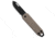 The James Brand The James Brand The Elko Slip Joint Keychain Knife Coyote Tan G-10 1.6" Black, Tan, Sandvik 12C27, adult, BHQ-195437