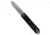 The James Brand The James Brand The Ellis Slim Knife Black G-10 2.6" Satin, Black, Sandvik 12C27, adult, BHQ-182979