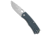 The James Brand The James Brand The Folsom Liner Lock Knife Tidal Blue G-10 2.75" SW, Blue, VG-10, adult, BHQ-216836