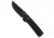 The James Brand The James Brand The Kline Ambi-Slider Knife Black Micarta 3.4" Black MagnaCut, Black, CPM MagnaCut, adult, BHQ-143932