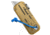 The James Brand The James Brand The Palmer Clear Utility Knife Olive Stone Al 0.56" Satin, Yellow, Steel, adult, BHQ-235033