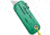 The James Brand The James Brand The Palmer PC Utility Knife - Turquoise/Electric Green, Green, Stainless Steel, adult, BHQ-195474