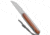 The James Brand The James Brand The Pike Slip Joint Knife Rosewood 2.25" Damascus, Wood, Damascus, adult, BHQ-137969