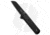 The James Brand The Wells MagnaCut Flipper Folding Knife, 2.875in, CPM MagnaCut, Sheepsfoot Blade, Aluminum, Black Handle, Black/Black, 7.25 inch, BHQ-189505
