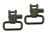 The Outdoor Connection Raptor Swivels, Black, 1in, WIRE-79500