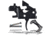 The Triggered Company The Disruptor AR-15 FRT 3 Position Drop In Forced Reset Rifle Trigger w/ Ambidextrous Safety Selector, AR-15, Curved, 3.7-4.1lb, Black, 4