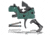The Triggered Company The Disruptor AR-15 FRT 3 Position Drop In Forced Reset Rifle Trigger w/ Ambidextrous Safety Selector, AR-15, Curved, 3.7-4.1lb, Green, 3