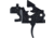 The Triggered Company The Disruptor AR-15 FRT 3 Position Drop In Forced Reset Rifle Trigger w/ Ambidextrous Safety Selector, AR-15, Curved, 3.7-4.1lb, Black, 4