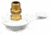 Thetford 1208.4214 City Water Flange Fill with Brass, 94214