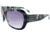 Thierry Mugler 10211 Black-Grey Marble Frame, Purple Gradient Lenses Frame Womens Sunglasses, 57-18-125 10211-C5