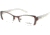 Thierry Mugler Progressive Eyeglasses9299  Brown-Pearl Frame, Women, 50-19-135 9299-C3PROG