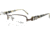 Thierry Mugler Single Vision Prescription Eyeglasses 9273 Brown-Tortoise Frame, Women, 50-19-135 9273-C4RX