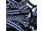 Thin Blue Line American Flag Bracelet, X-small, 6 Inch, Thin Blue Line - TBL-AM-BR-6-1