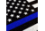 Thin Blue Line American Flag With Grommets, 4 X 6 Ft, Thin Blue Line - BLUE-AMERICAN-4X6