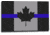 Thin Blue Line Canada Sticker - Flag, Thin Blue Line - TBL-S-CAN
