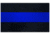 Thin Blue Line Classic Car Decal, Reflective, 3x5in, TBL-BB-REFLECT
